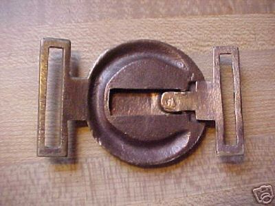 Western Cut Out Coin Buckle Belt